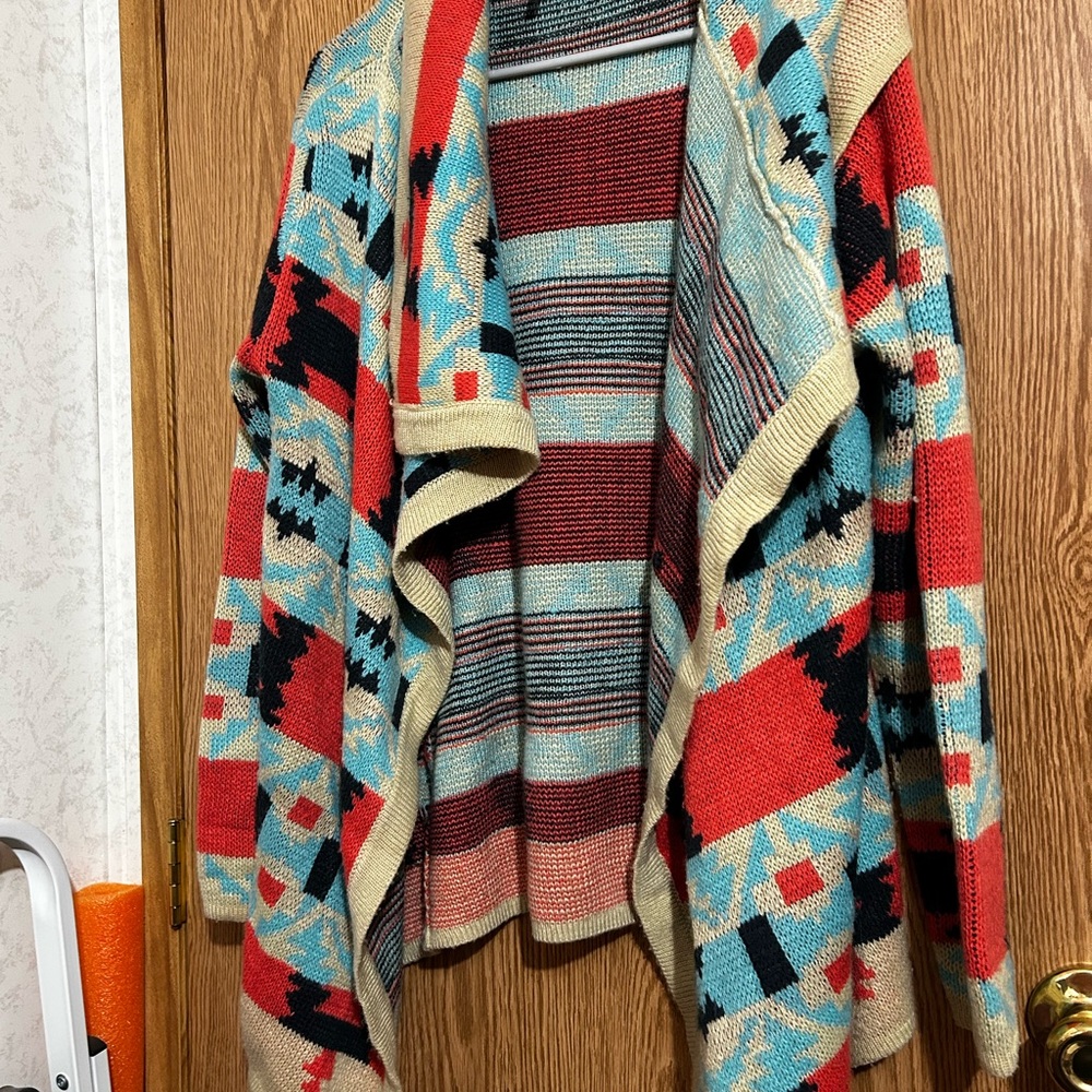 Aztec Cardigan Sweater